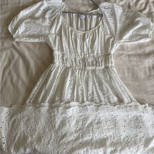 Petal and Pup white dress